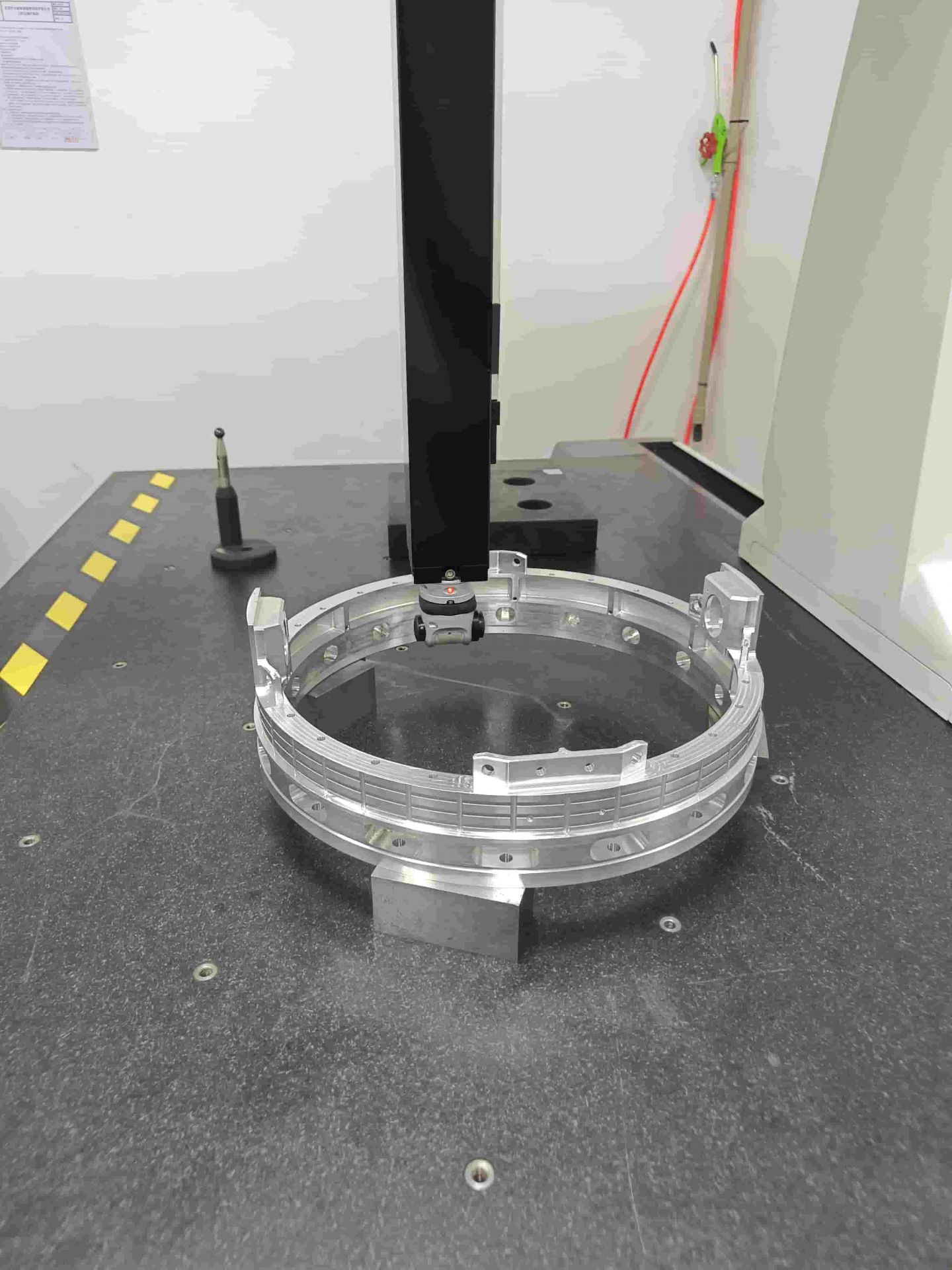三次元檢測鋁合金殼體