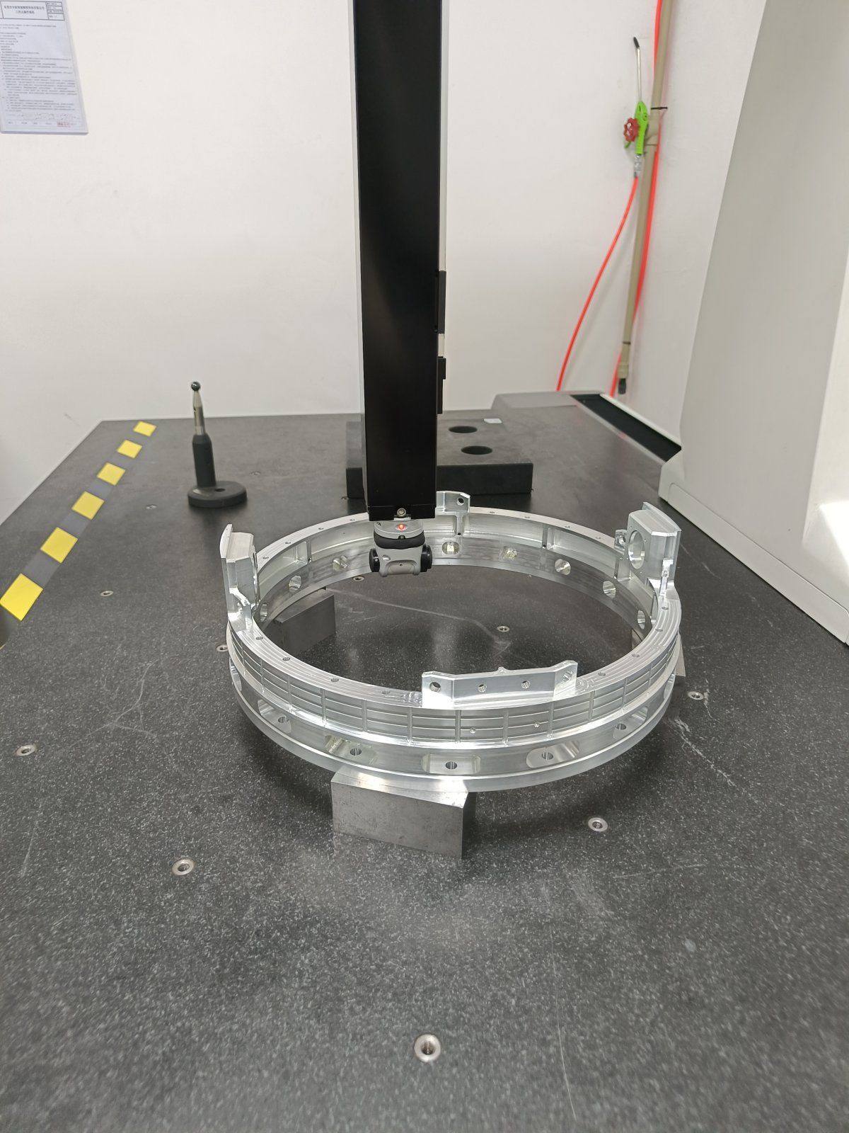 三次元檢測(cè)鋁合金殼體