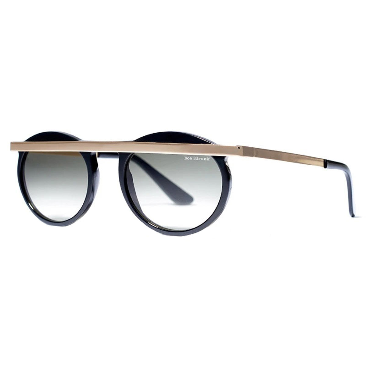 Bob Sdrunk Women's Sunglasses - Nippa Black and Gold Frame / NIPPA-01-GG-41-19-140