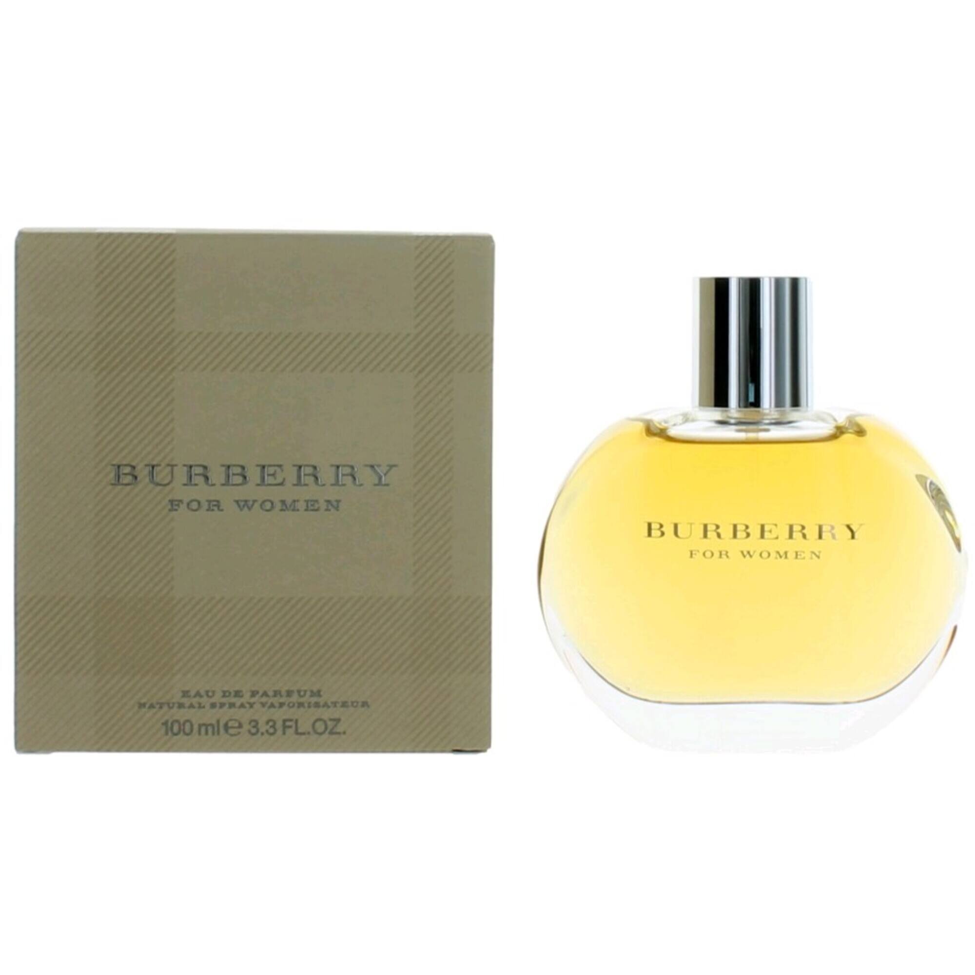 Burberry Women's Eau De Parfum Spray - Captivating Sexy Base Note Soft, 3.3 oz
