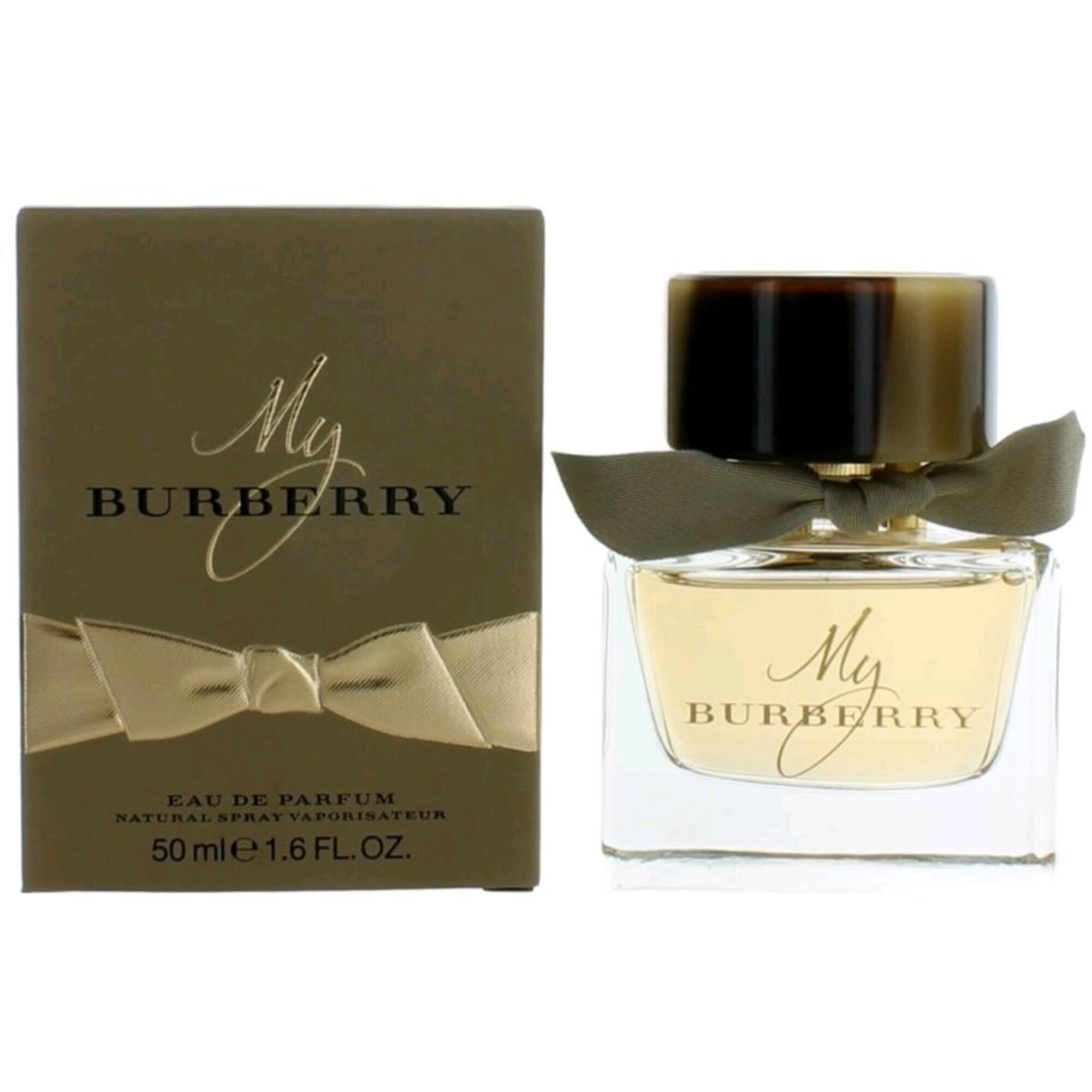 Burberry Women's Eau De Parfum Spray - My with Geranium Leaf Natural, 1.6 oz