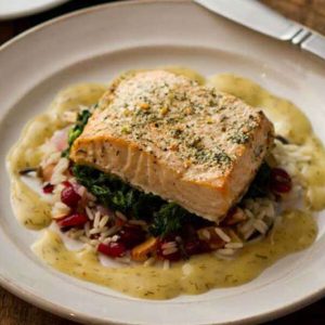 Grilled Salmon   $13.99